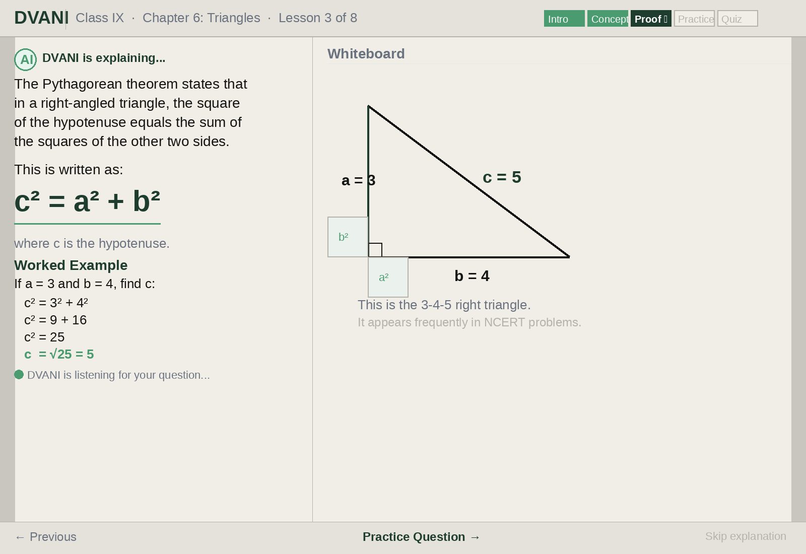 A worked physics example